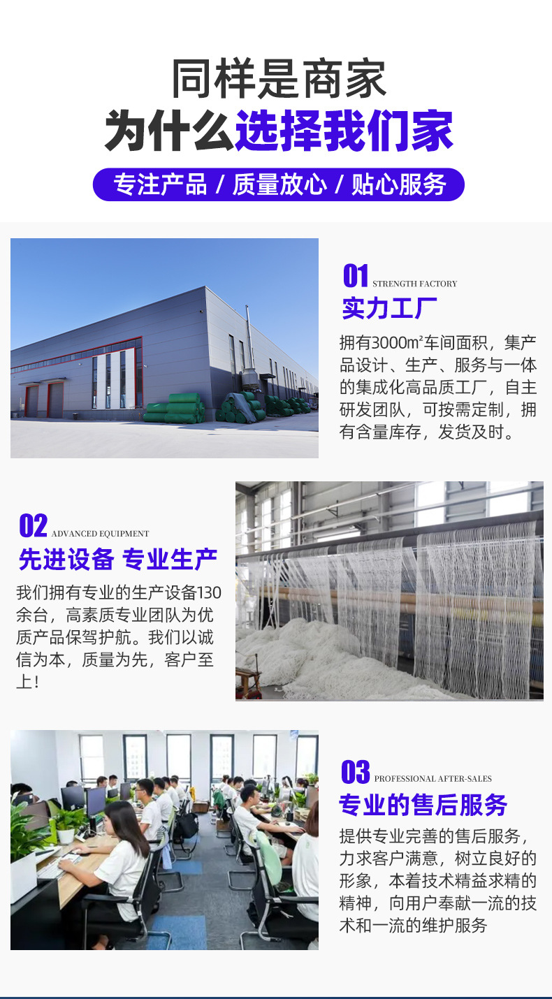 安全网建筑工地平网白网子楼梯防护网尼龙绳网阳台防坠网防猫网绳详情3