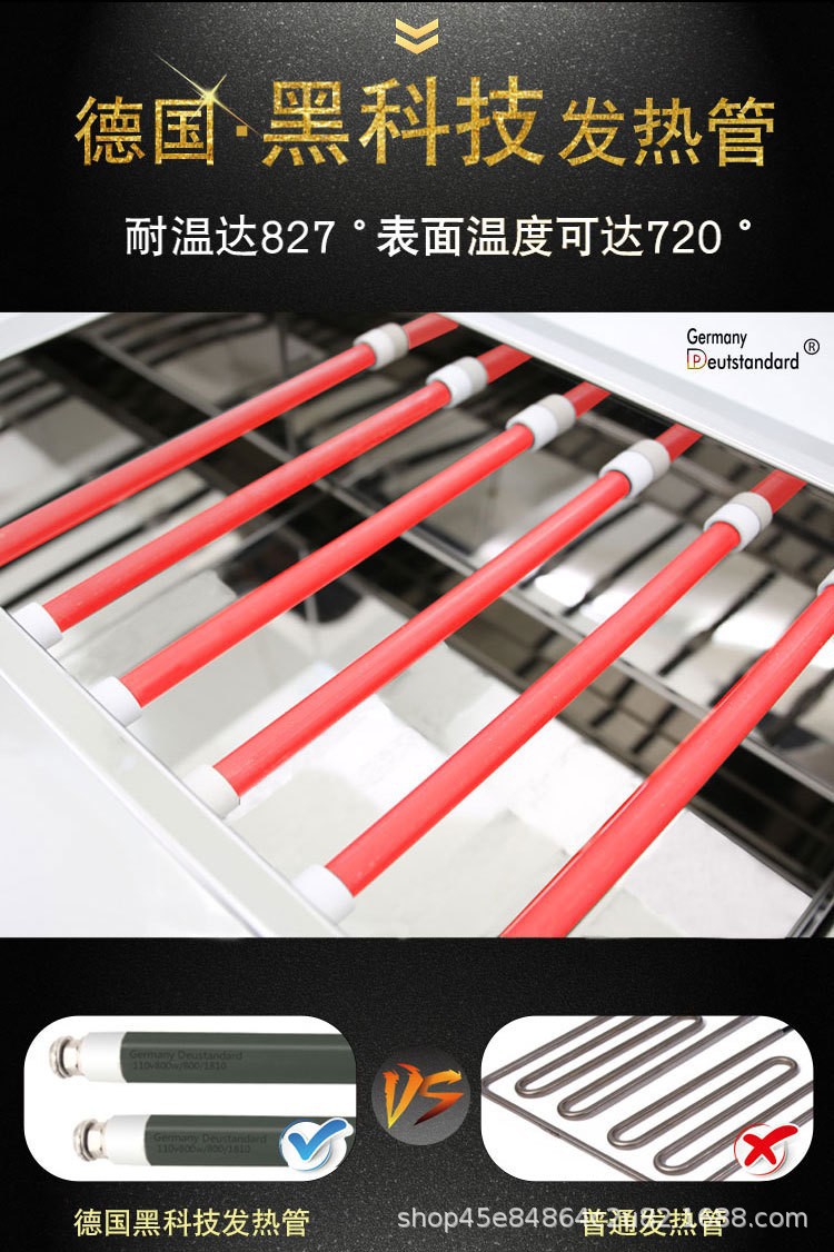 Commercial smokeless barbecue grills with electric and gas options are available. BBQ, grilled meat, beef and lamb chops, grilled oysters, and barbecue skewers for street vending pic 6