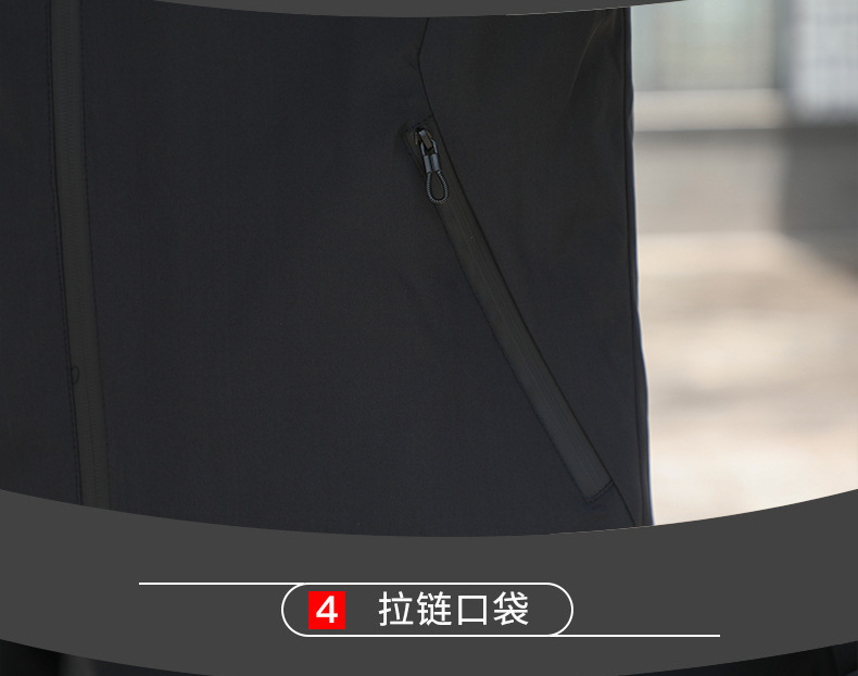 2025户外运动夹克男透气速干弹力宽松拉链无帽的男装春秋季外套潮详情22