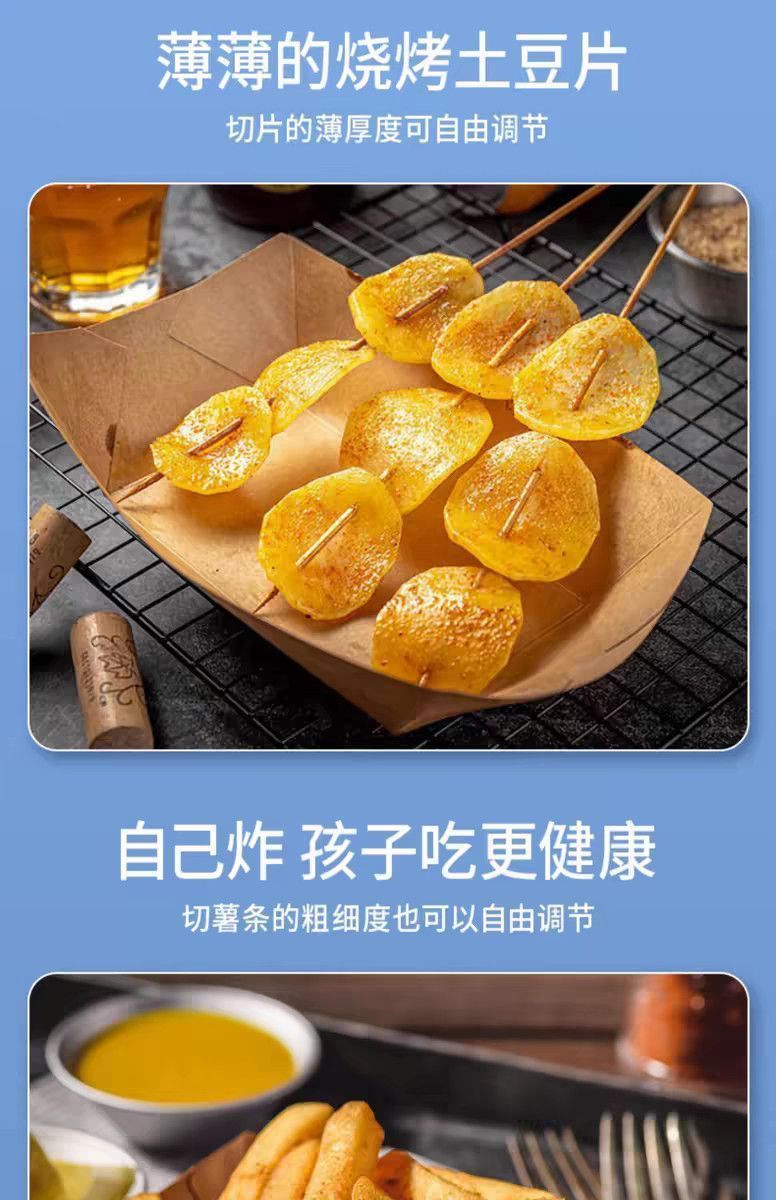 跨境小厨房多功能切菜神器家用切丁切片切菜机懒人切土豆丝黄瓜丝详情20