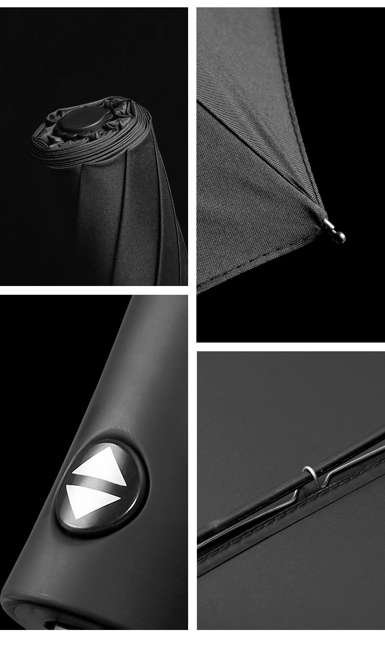 三折8骨全自动广告印刷logo雨伞 遮阳晴雨商务礼品伞折叠雨伞详情8