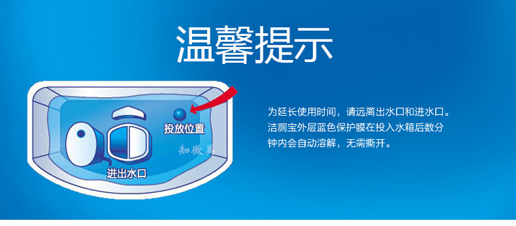 洁厕灵马桶自动清洁剂清香型洁厕宝蓝泡泡厕所除臭除垢卫生间用品详情32