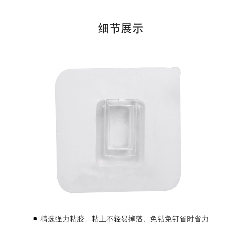 Mop rack, no-hole mop clamp, mop hook, bathroom hanging rack, powerful wall-mounted storage, load-bearing kitchen pic 8