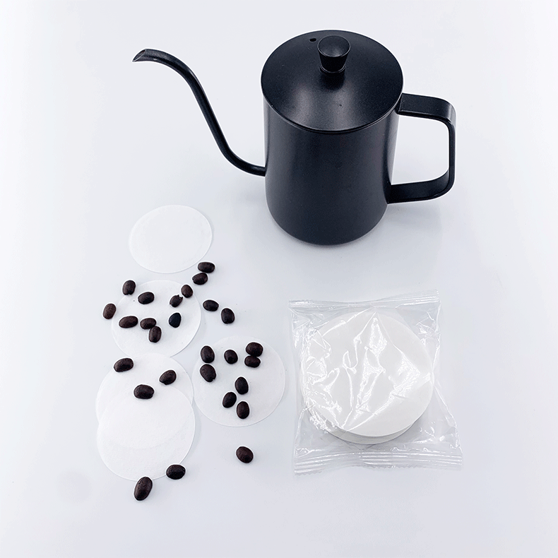 Round Italian-style handle bowl powder coffee machine filter paper, multiple types of Mocha pot, Aile pot, original juice hand-brewed coffee filter paper pic 16