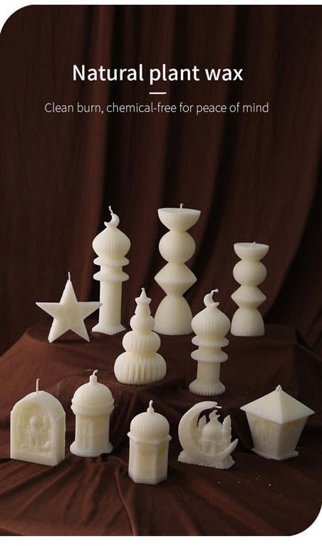 中东风格建筑造型蜡烛现货批发星月城堡节日装饰香薰蜡烛candle详情10