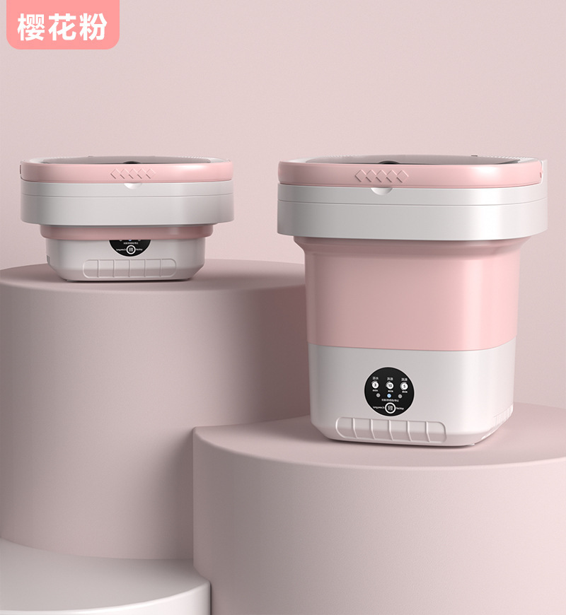 半自动内衣折叠洗衣机家用小型迷你洗衣机可脱水洗袜子机跨境批发详情20