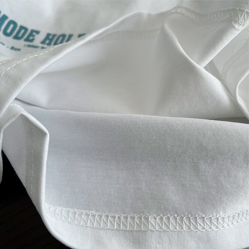 男童夏装牛仔短裤2025夏季小男孩宽松版薄款潮短袖t恤两件套代发详情15