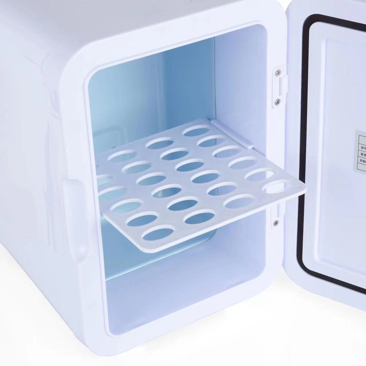 Car refrigerator, small mirror beauty refrigerator, mask refrigeration, heating and preservation. Car dual-purpose small refrigerator for one person pic 17