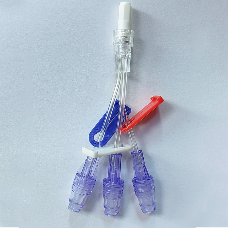 Cross-border exclusive disposable plastic negative pressure three-way needle-free connector three-way valve for diversion from other intravenous infusion pic 10