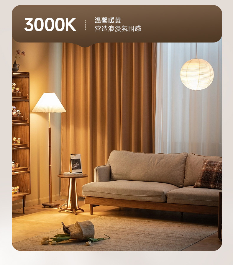 fsl佛山照明led灯泡大功率柱形球泡高亮节能A泡灯E27螺口明装灯座详情20