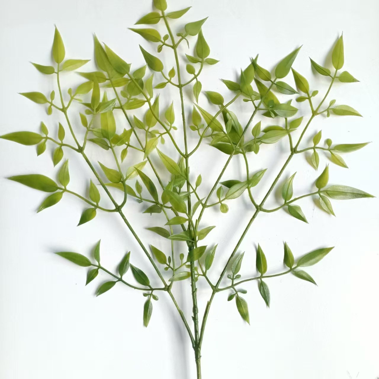 4-forked Nandina domestica, artificial sunflower bamboo, green plants, home decorations, floral art projects, window displays, and tree wedding Settings pic 1