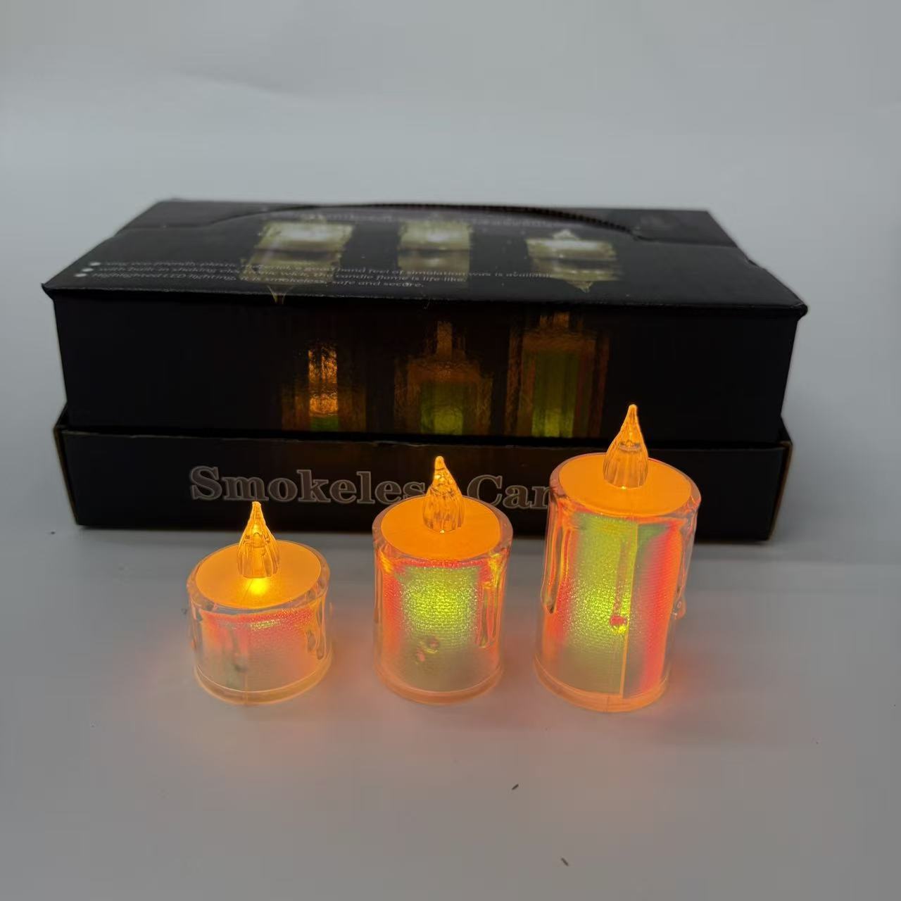 New Year LED electronic candle lights, birthday proposal, indoor room scene atmosphere decoration props, decorative lights pic 3