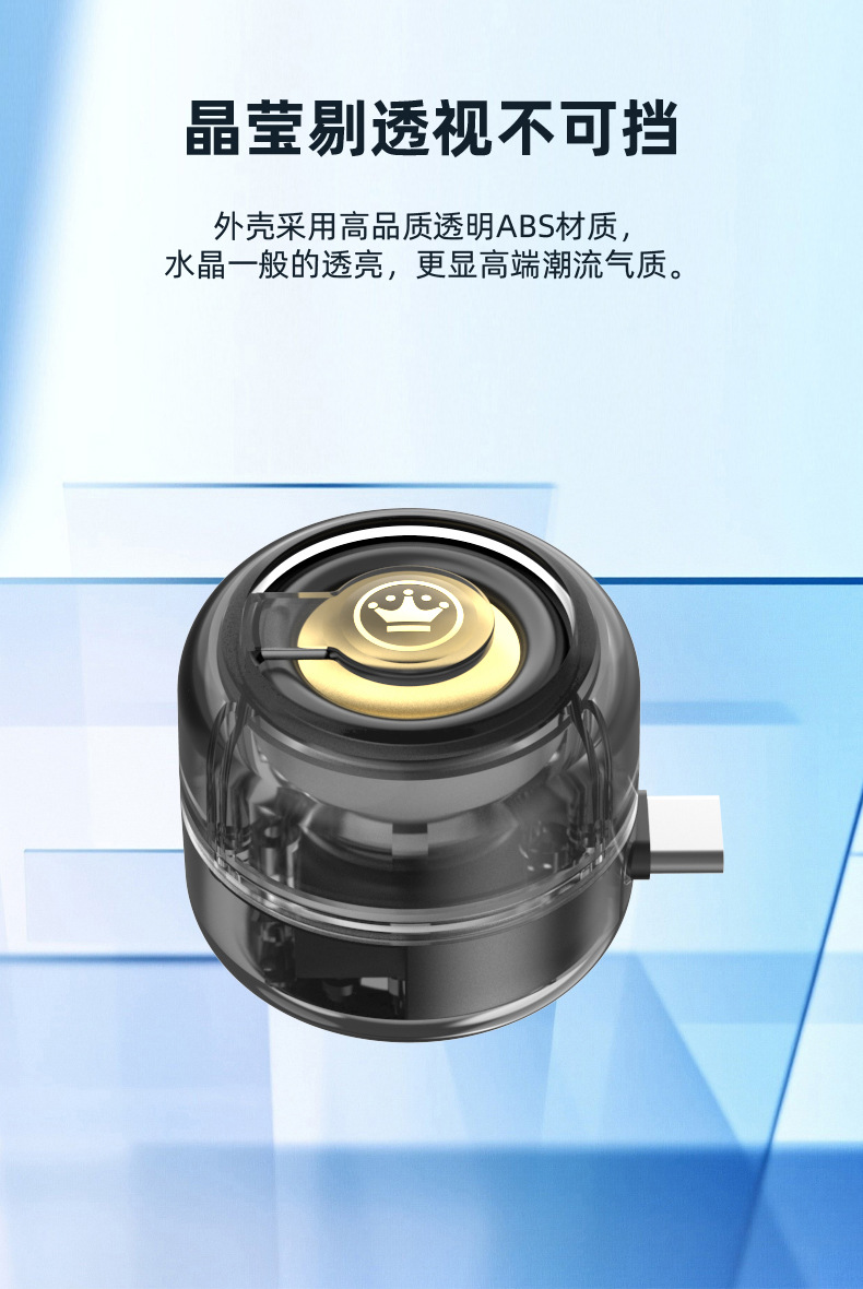 跨境直插式小音箱Type-c手机迷你播放器便携音响批发外放低音炮详情6