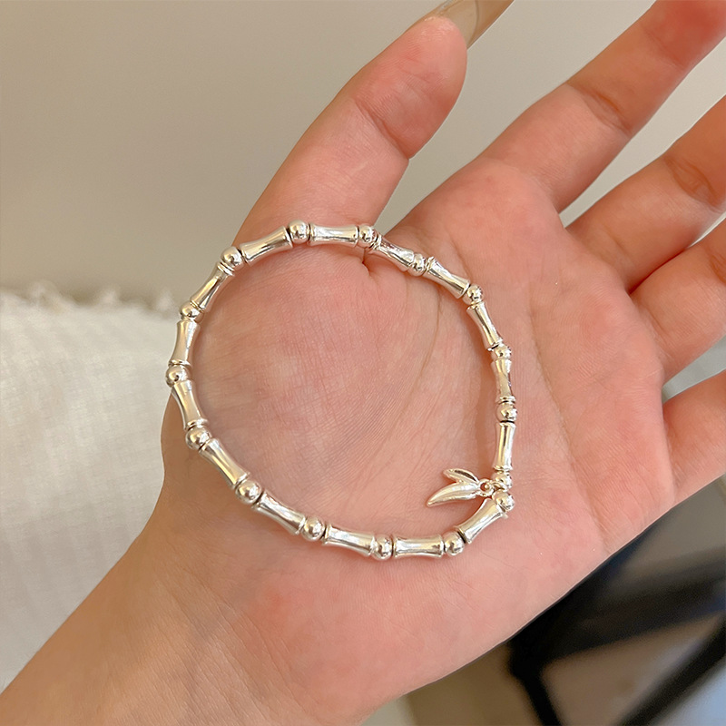 S925银新中式珍珠手链女简约大气高级感小众设计2025新款手饰详情10