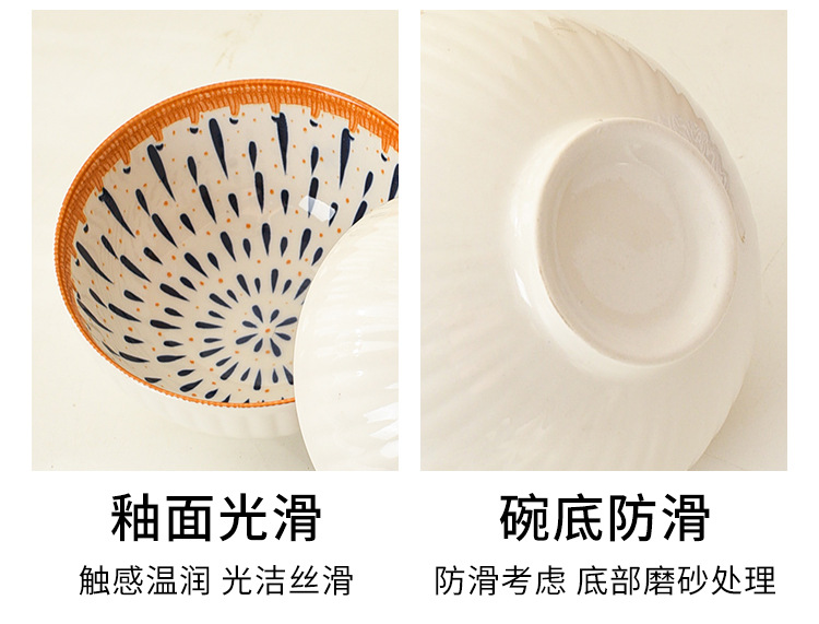 日式碗碟套装陶瓷碗盘礼盒套装釉下彩餐具天地盖碗具套装商务会销详情11