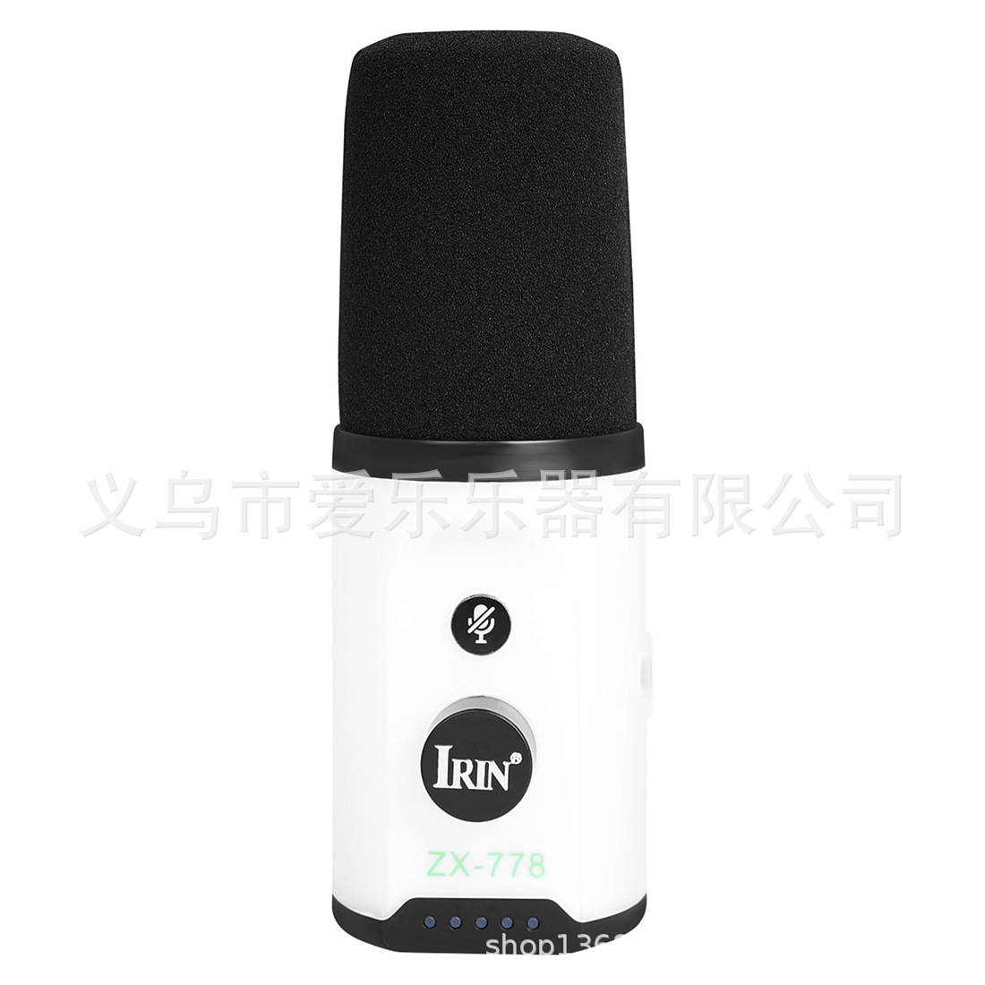 跨境USB直播麦克风炫彩渐变RGB动圈游戏降噪麦克风电脑手机话筒详情13