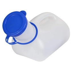 外贸专供PE尿壶医院加厚带盖接尿器1000ML大容量大口夜壶防漏详情7