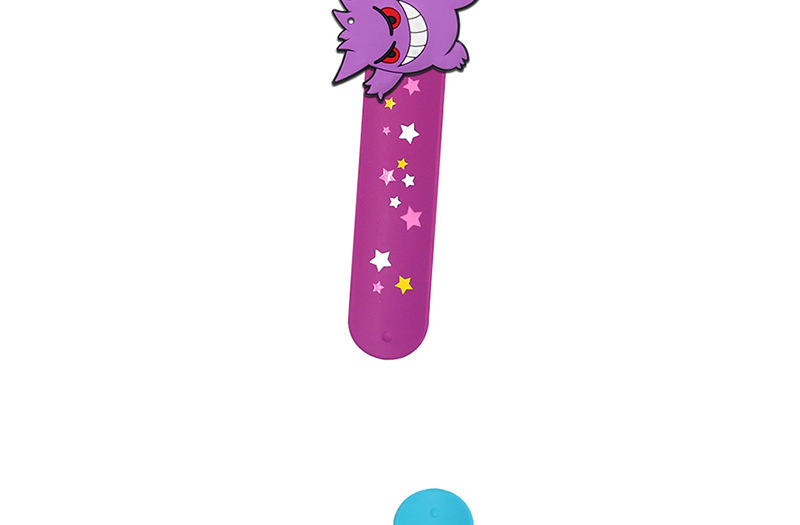 宠物小精灵宝可梦硅胶拍拍圈手腕带卡通神奇宝贝皮卡丘啪啪圈手环详情12