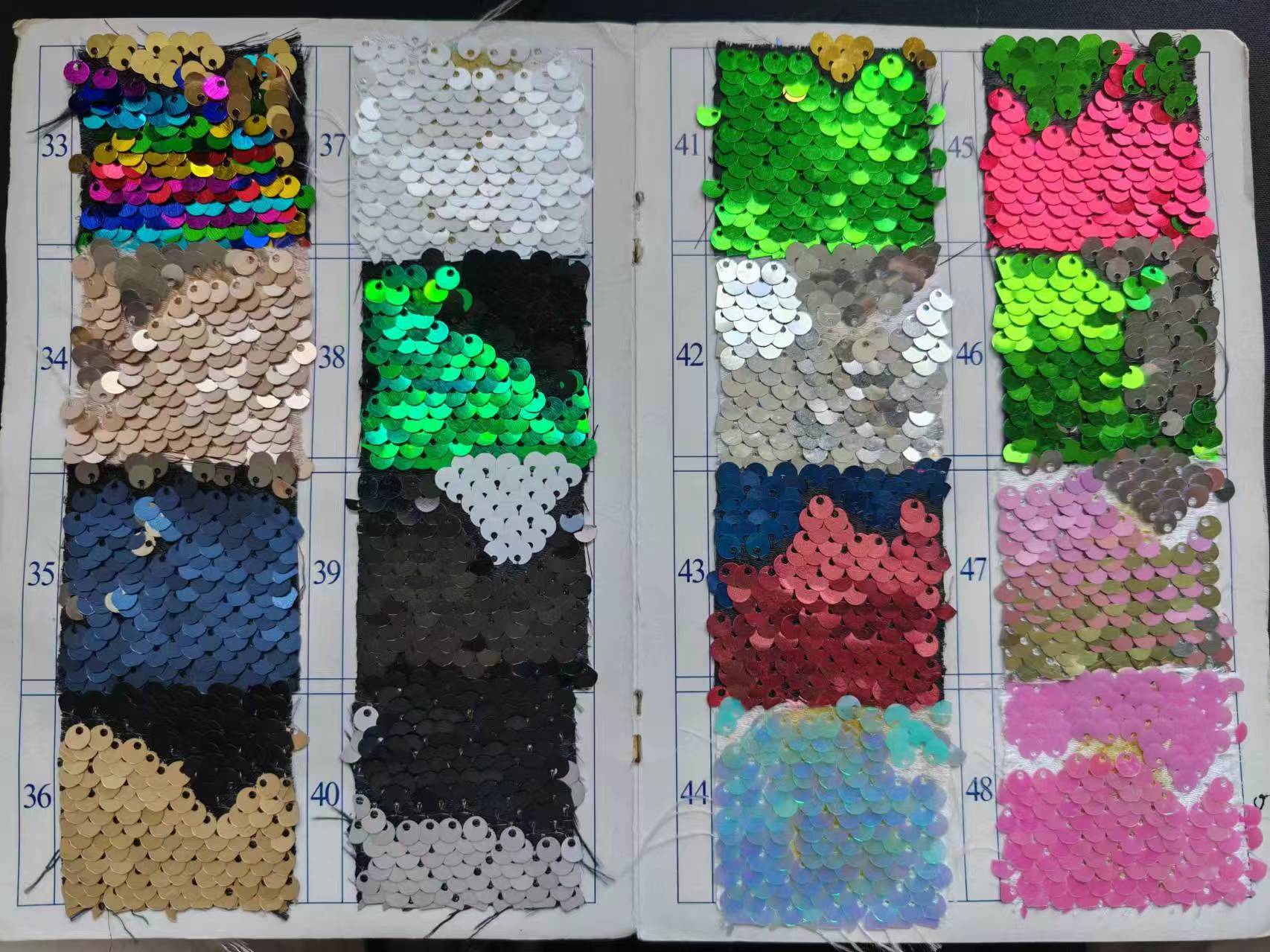 亚马逊卡通双色亮片美人鱼啪啪圈手环饰品手腕带儿童批发节日礼物详情18