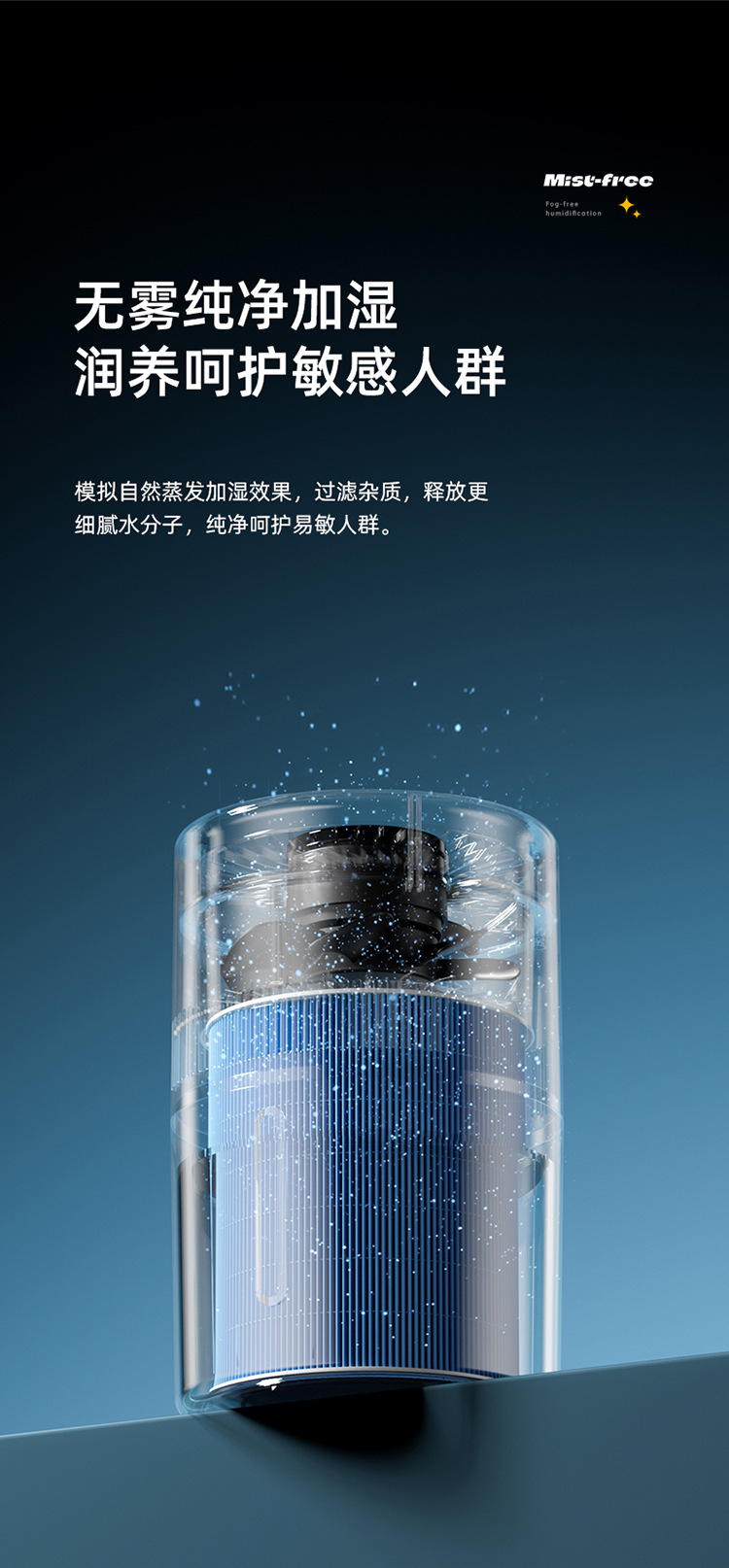 跨境加湿器卧室usb无雾加湿器4L大容量空气净化器家用补水办公室详情14