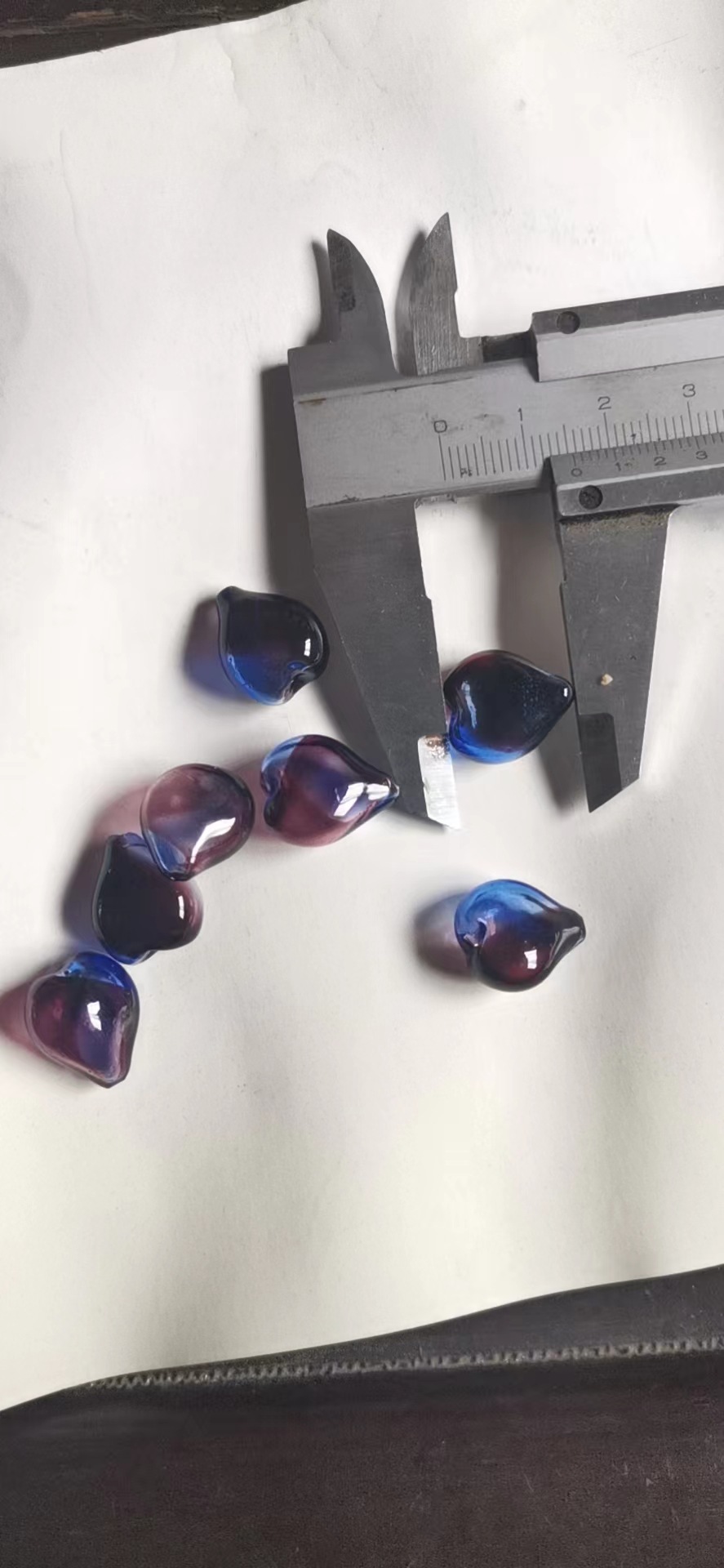 古法琉璃复古彩色空心琉璃珠琉璃泡泡琉璃球DIY仙女耳环手链项链详情8