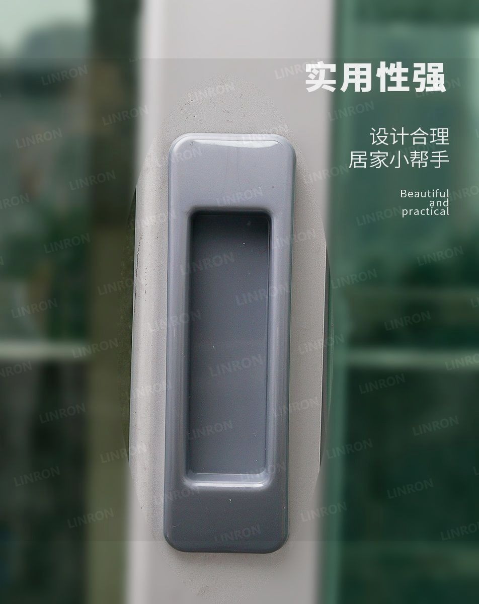 Door handle, no need for drilling, window adhesive wardrobe handle, strong adhesive, balcony glass sliding door handle pic 4