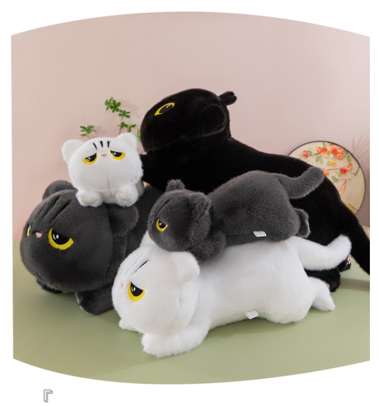 New style cat throw pillows, cute cat bedside seats, cushions, birthday gifts, decorative items, wholesale from the manufacturer pic 16