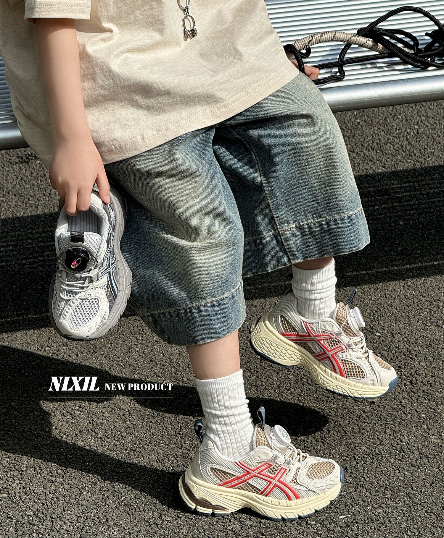 2025年夏季新款儿童老爹鞋时尚旋转扣童鞋单网透气男女童运动跑鞋详情25