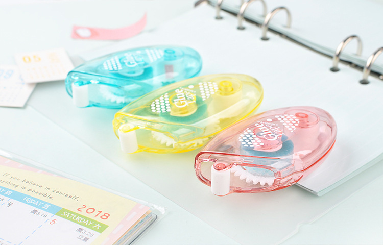 天高厂家超宽点点胶8mm修正带式双面胶手工手账粘性点点胶定制详情4