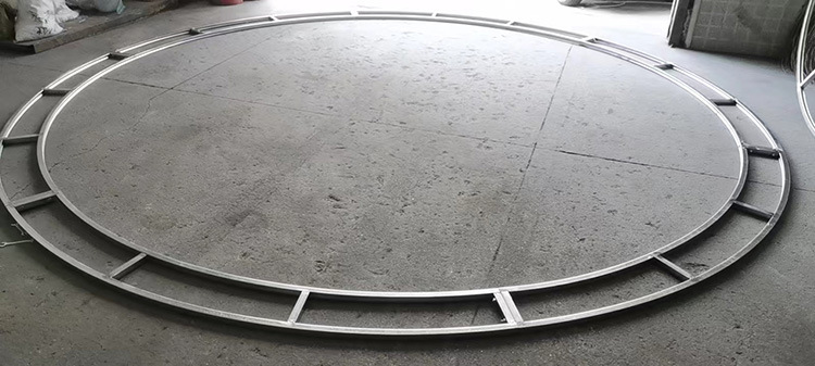 圆形桁架半圆弧形拱门婚庆背景架铁艺异形行架圆环镀锌铁架子厂家详情4