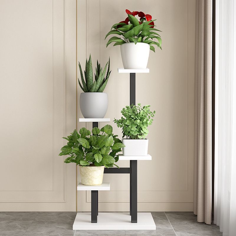 新款客厅落地阳台宿舍置物架电视柜简约现代铁艺花架室内多层花架详情22