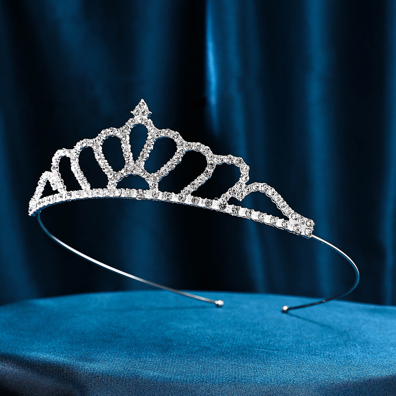 Hot-selling bride jewelry, crown hair bands, wedding hair accessories, wedding dress and evening gown accessories, hair bands, headwear accessories, banquet crowns pic 4