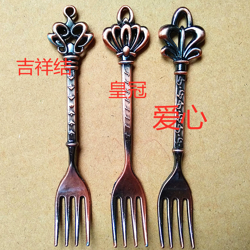 西式餐具批发礼品6支立体勺子套装纯色创意咖啡勺不锈钢汤饭勺叉详情8
