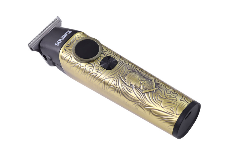 SOLIMPIA电动理发器发廊复古男士油头雕刻剪液晶数显剃头刀电推子详情17