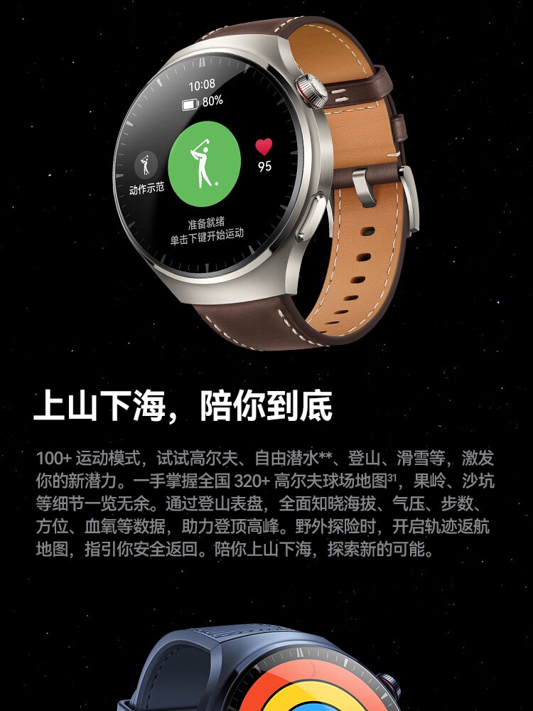Original WATCH 4Pro smartwatch eSIM Independent Call High Blood Sugar Risk Assessment Research for Android pic 28