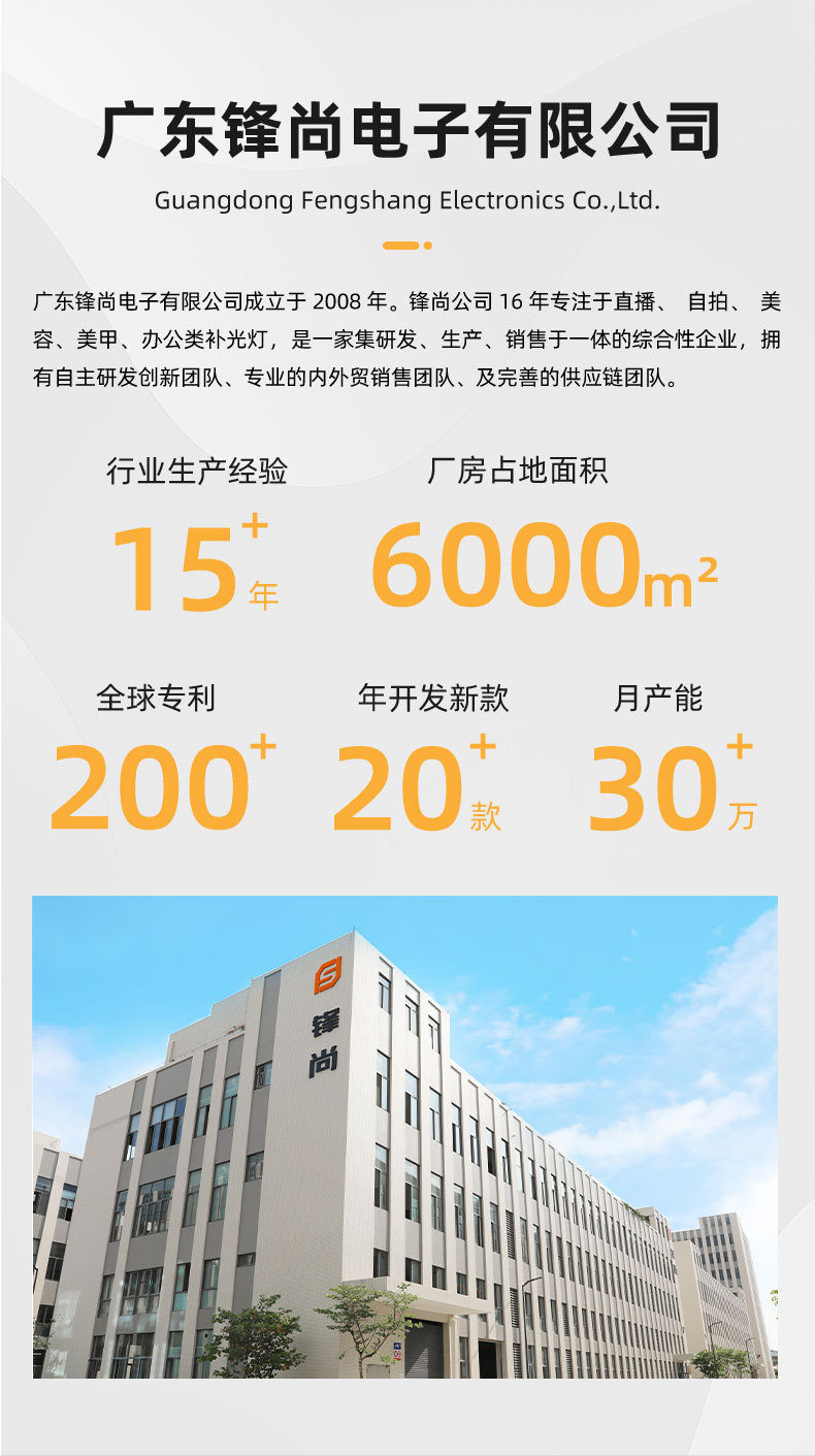 跨境专利新款厂家直销美颜磁吸自拍手机补光灯内置化妆镜子F-662详情17