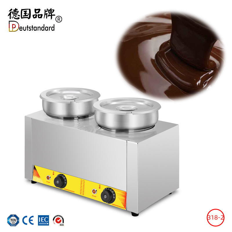 Wholesale of commercial electric heating chocolate melting machines, fructose sauce heat preservation machines, and constant-temperature equipment for chocolate in bakeries pic 8