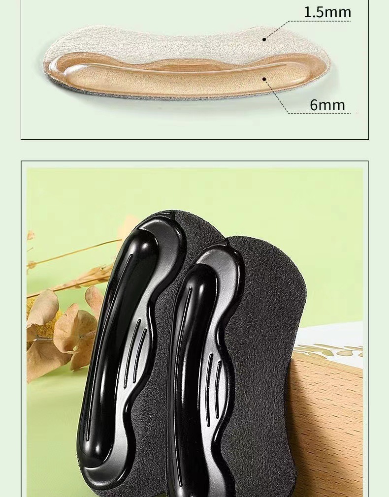Silicone heel patch shoes have been significantly reduced to prevent heel drop, loafers have anti-friction heel patches, and high heels have cowhide half-size pads pic 14