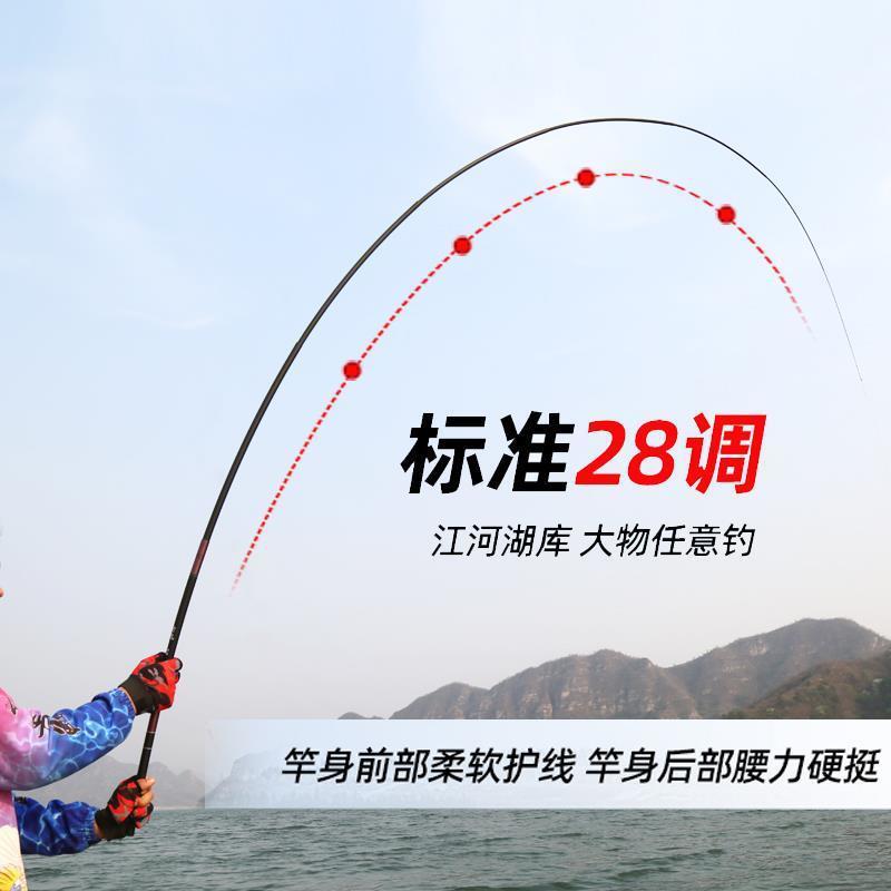 Fishing rods, stream rods, crucian carp rods, fishing rods, hand rods, fishing platforms, 28-tone crucian carp rods, wholesale fishing rods, one piece of fishing rod pic 7