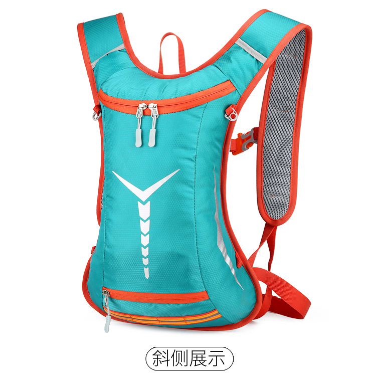 New outdoor colorful cycling bag, Korean-style simple sports mountaineering and off-road fitness water bag, water-resistant backpack pic 34