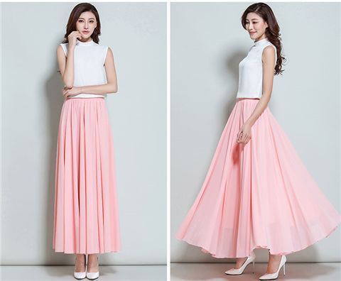 New fashionable, bright red MIDI dress for summer and spring, high-waisted and slimming, chiffon MIDI dress, mid-length beach style pic 36