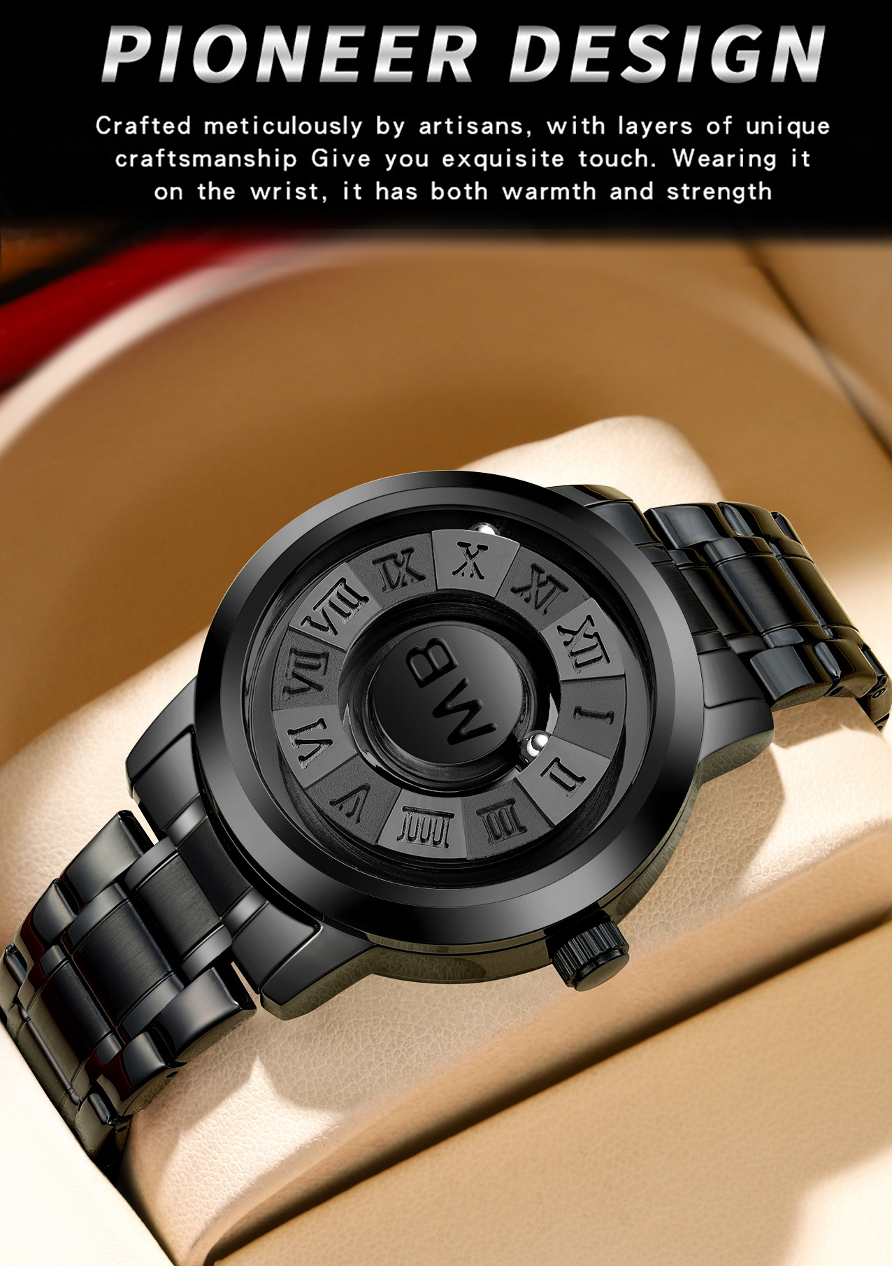 石英表男表炫酷个性男士概念手表男黑科技磁力悬浮博士通BESTWIN详情26