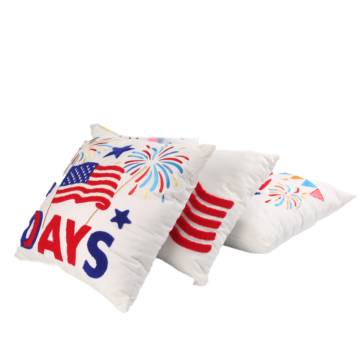 American Stars and Stripes cross-border new pillowcase, towel embroidery, outdoor home decoration, pillow, canvas cushion, pillow and quilt pic 8
