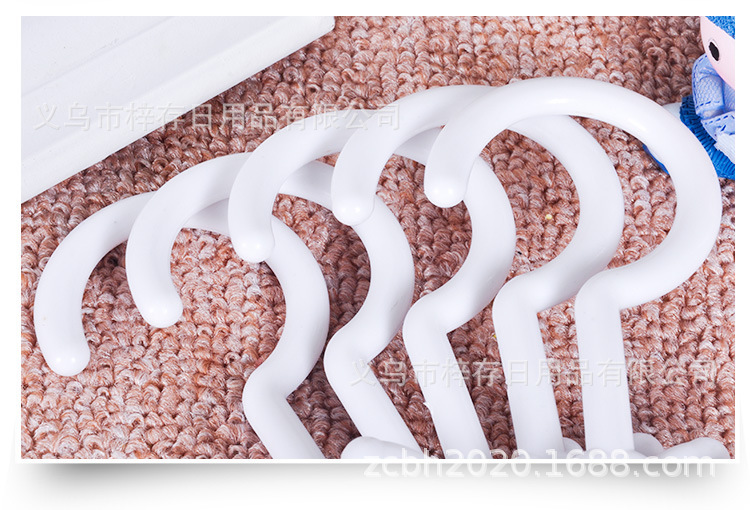 Plastic slipper hooks, supermarkets, shopping malls, household cotton shoes, sandals, flip-flops, fashionable display shoe racks, wholesale slipper racks pic 7