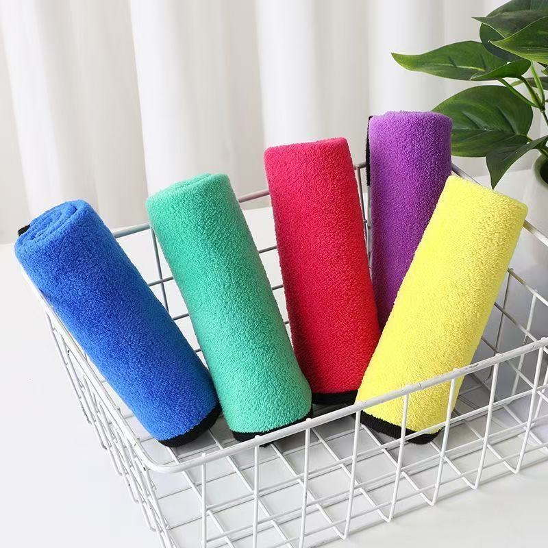 Special cleaning cloth for home use, water-absorbent and non-shedding hand towel, water-absorbent and non-shedding hand towel for household cleaning pic 1