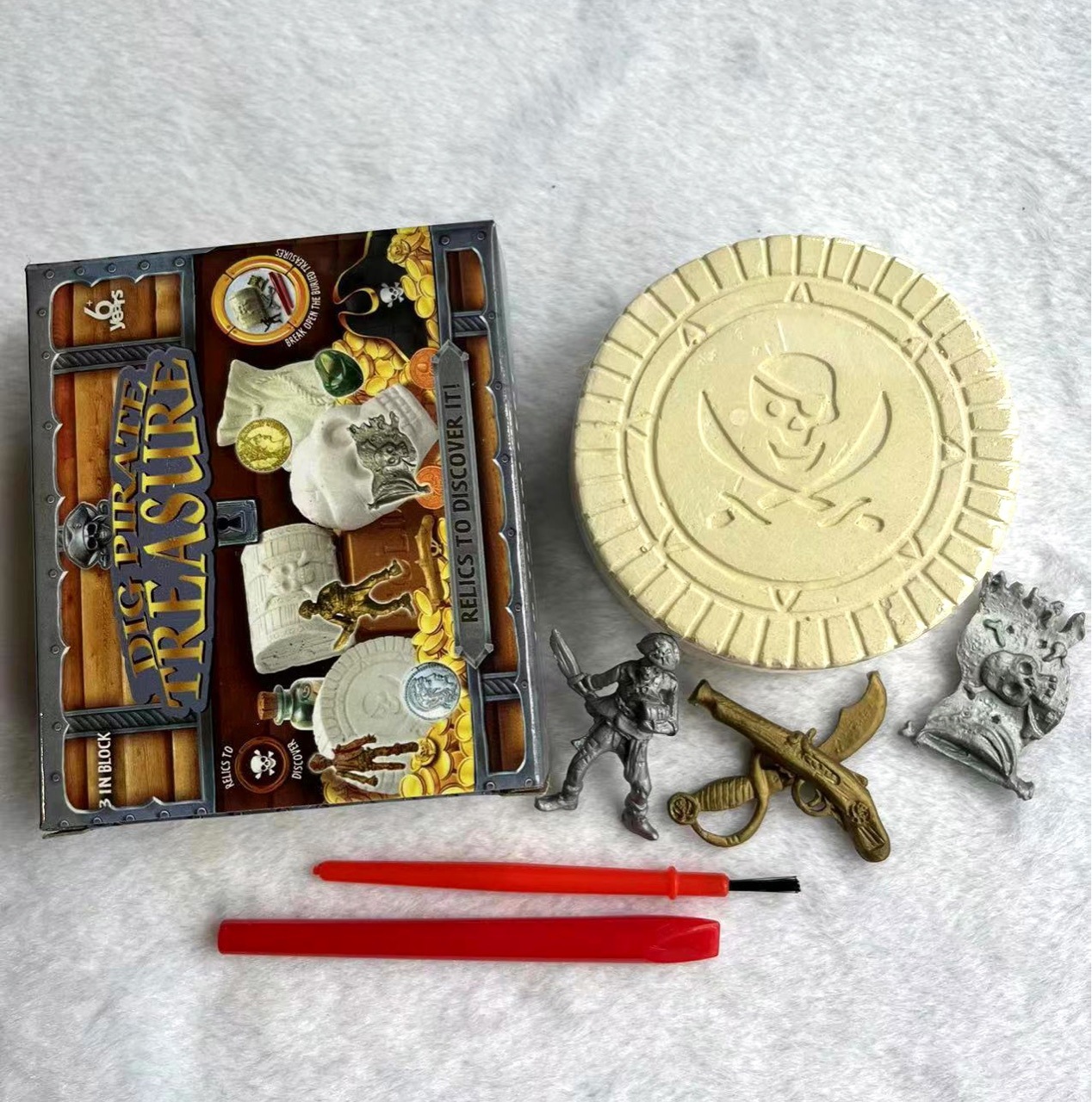 儿童益智DIY科教考古玩具新款男孩喜欢系类玩具挖掘考古玩具详情1