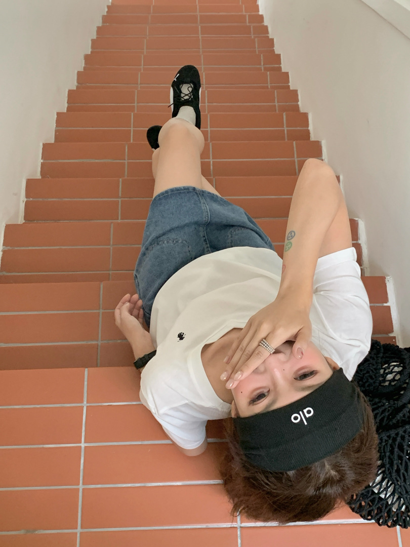 GAGD Korean-style V-neck embroidered short-sleeved T-shirt for women, a cool summer snowflake cotton loose casual top T-shirt pic 21