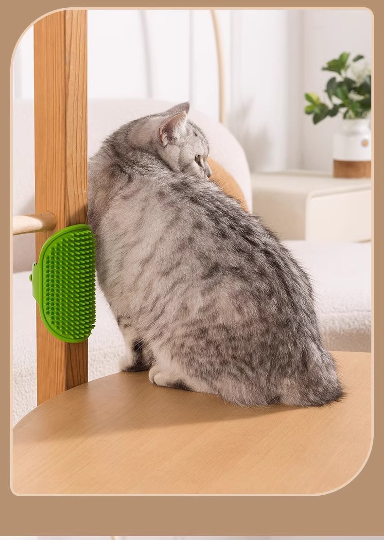 Cat toys, cat scratcher, pet stickers, corner table leg straps, silicone massage comb, fur rubbing, self-entertainment and boredom relief tools pic 15
