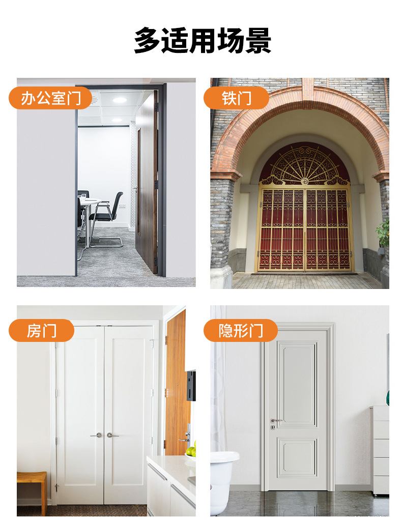 A comprehensive list of hardware accessories for stainless steel hinges, wardrobe doors, swing hinges, folding thickened small hinges, and small folding hinges for doors and Windows pic 10