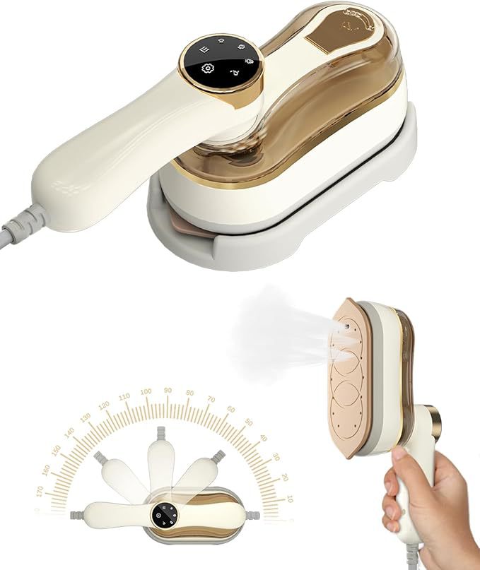 Haier vertical steam ironing machine, handheld steam ironing for home use, large capacity, high efficiency, anti-wrinkle, silent design pic 12